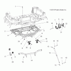 SPORTSMAN X2 550 INTL - A12TN55FA Body, box frame and latch