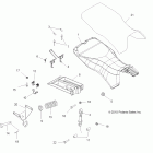 SPORTSMAN FOREST TRACTOR 500 EFI - A11MN50ET Сидение