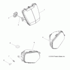 SPORTSMAN FOREST 800 - A12MH76FF Головные фары