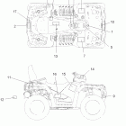 SPORTSMAN TOURING EPS 850 - A12DN8EAF/EAH/EAR Наклейки