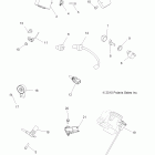 SPORTSMAN FOREST 800 6X6 - A12CF76FF Электрика, выключатели и датчики