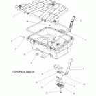 SPORTSMAN TOURING EPS 850 - A11DX85AF/AG/AZ Body, cargo rack