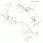 SPORTSMAN FOREST 800 6X6 - A12CF76FF Глушитель