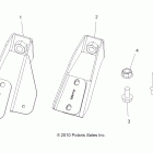 SPORTSMAN FOREST TRACTOR 500 EFI - A11MN50ET Chassis, seatbelt anchor