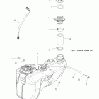 SPORTSMAN TOURING EPS 550 - A12DN5EAF/EAR Топливный бак