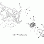 SCRAMBLER 500 4X4 - A12NG50AA Передний бампер