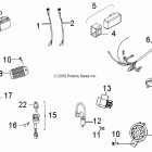 OUTLAW 90 - A12KA09AD/AF Электрика, выключатели, жгут и индикаторы