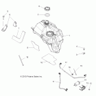 SPORTSMAN FOREST TRACTOR 500 EFI - A11MN50ET Топливный бак