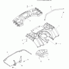 SPORTSMAN XP 850 - A12ZN85AA/AQ/AZ Body, rear cab and rear rack