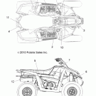 SCRAMBLER 500 4X4 - A11NG50AA Наклейки