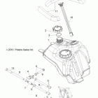 TRAIL BOSS 330 INTL - A11EA32FA Топлевная система