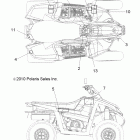 SCRAMBLER 500 4X4 INTL - A11NG50FA Наклейки