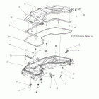 SPORTSMAN TOURING 500 HO INTL - A11DH50FX Body, asm., box, front