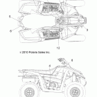 TRAIL BLAZER 330 INTL - A11NA32FA Наклейки