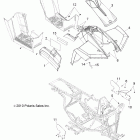 TRAIL BOSS 330 INTL - A11EA32FA Переднее  и занее крыло