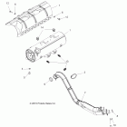 SPORTSMAN X2 850 - A11TN85AA Глушитель