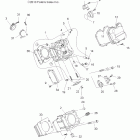 SCRAMBLER 500 4X4 INTL - A11NG50FA Головка и цилиндр двигателя