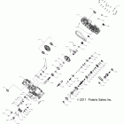 HAWKEYE 400 HO 2X4 - A11MB46FZ Картер КПП