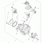 RHINO 700 HUNTER EDITION YXR7FHB Корпус дроселя в сборе