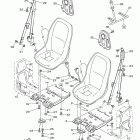 RHINO 700 HUNTER EDITION YXR7FHB Сидение
