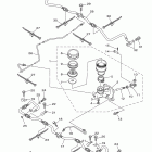 RHINO 700 HUNTER EDITION YXR7FHB Задний торм цилиндр