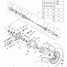 RHINO 700 HUNTER EDITION YXR7FHB Заднее колесо