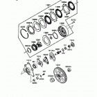 Mojave 110 (KLF110-A1) Сцепление