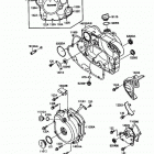 Mojave 250 (KSF250-A1) Крышки двигателя