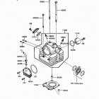 Bayou 185 (KLF185-A3) Головка цилиндра