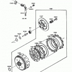 Mojave 250 (KSF250-A1) Сцепление