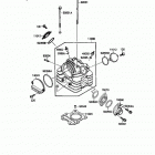 Mojave 110 (KLF110-A1) Головка цилиндра