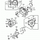 Bayou 185 (KLF185-A3) Крышки двигателя