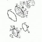 Mojave 110 (KLF110-A1) Крышки двигателя