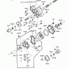 Bayou 185 (KLF185-A3) Задняя ступица колеса