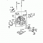 Mojave 110E (KLF110-B1) Головка цилиндра