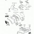 Bayou 185 (KLF185-A4) Наклейки предупреждения