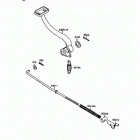 Mojave 110 (KLF110-A1) Педаль тормоза