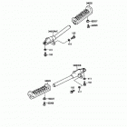Mojave 110 (KLF110-A1) Подножки