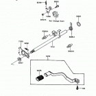 Bayou 185 (KLF185-A3) Механизм переключения передач