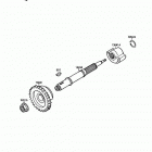 Mojave 250 (KSF250-A1) Балансирный вал