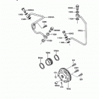 Bayou 185 (KLF185-A3) Масляный и водяной насос. фильтр масленый