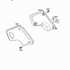 Tecate 4 (KXF250-A1) Боковые обтекатели