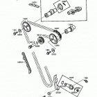 Mojave 250 (KSF250-A1) Распред вал