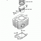 Mojave 110E (KLF110-B1) Цилиндр и поршни