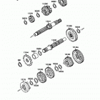 Mojave 110 (KLF110-A1) Трансмиссия