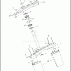 FLFBS 1YGK FAT BOY 114 (2022) FORK BRACKETS, FRONT - FLFBS