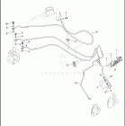 FLHTP 1FMP POLICE ELECTRA GLIDE (2025) BRAKE LINES, FRONT - ABS