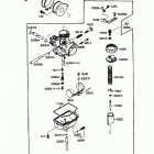 Mojave 110E (KLF110-B1) Карбюратор