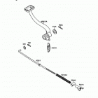 Mojave 110E (KLF110-B1) Педаль тормоза