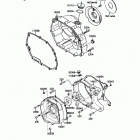Mojave 110E (KLF110-B1) Крышки двигателя